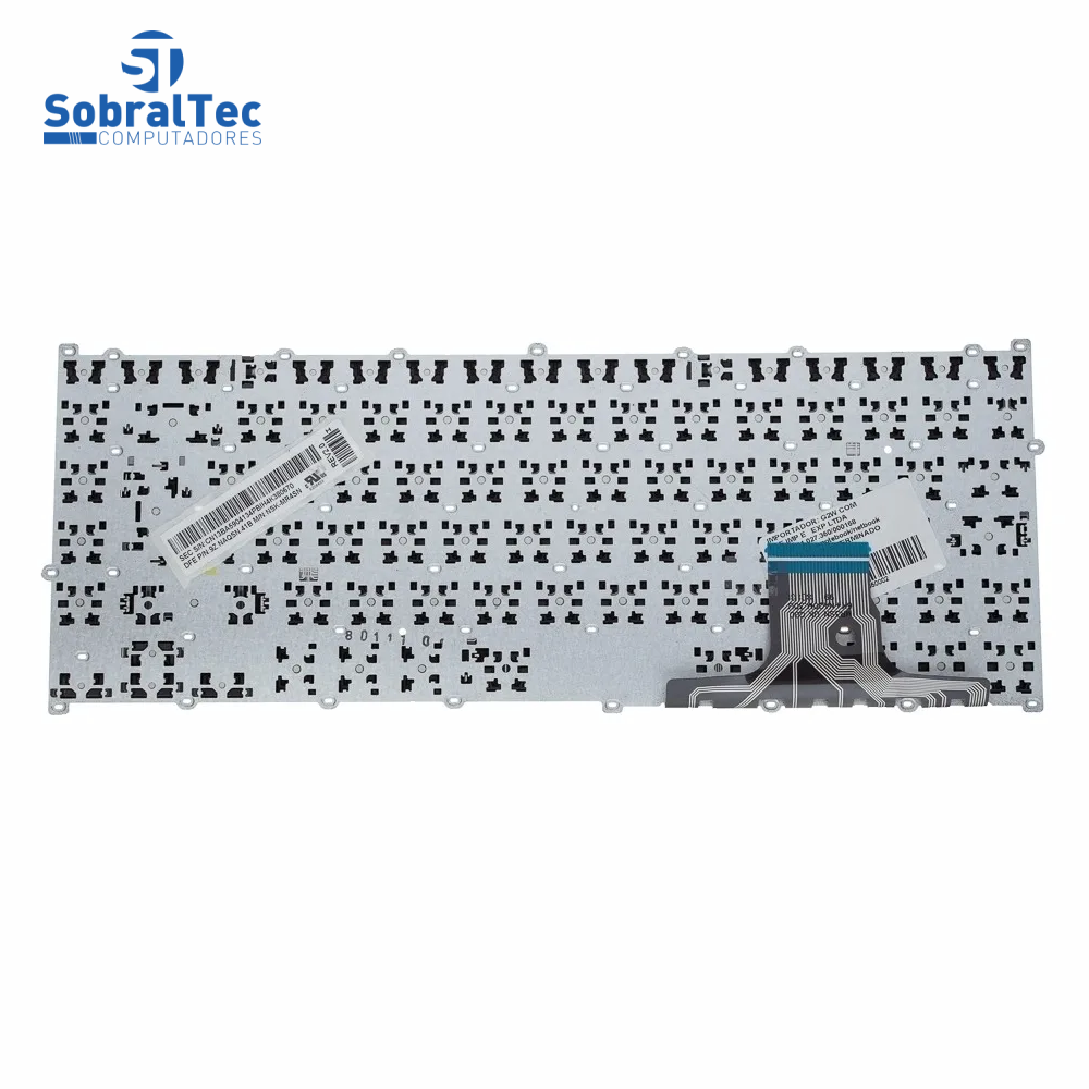 Teclado Notebook Compativel Com Samsung Np500r4k Np500r4l 500r4k - Black - Br - No Frame