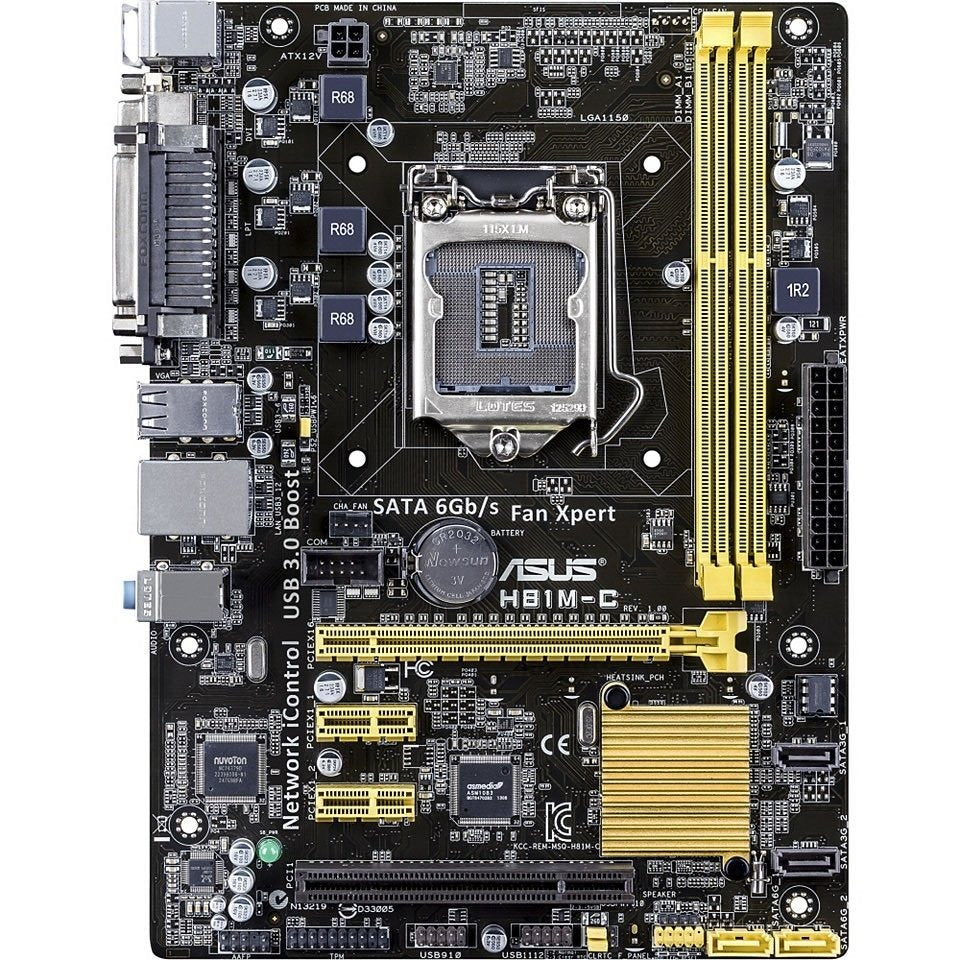 Placa Mãe Asus Ddr3 Intel H81M C/BR Lga 1150 Box