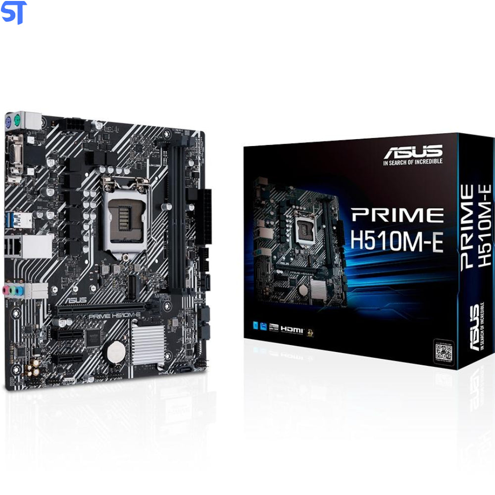 Placa Mãe Asus Prime H510M-E Intel Soquete LGA 1200