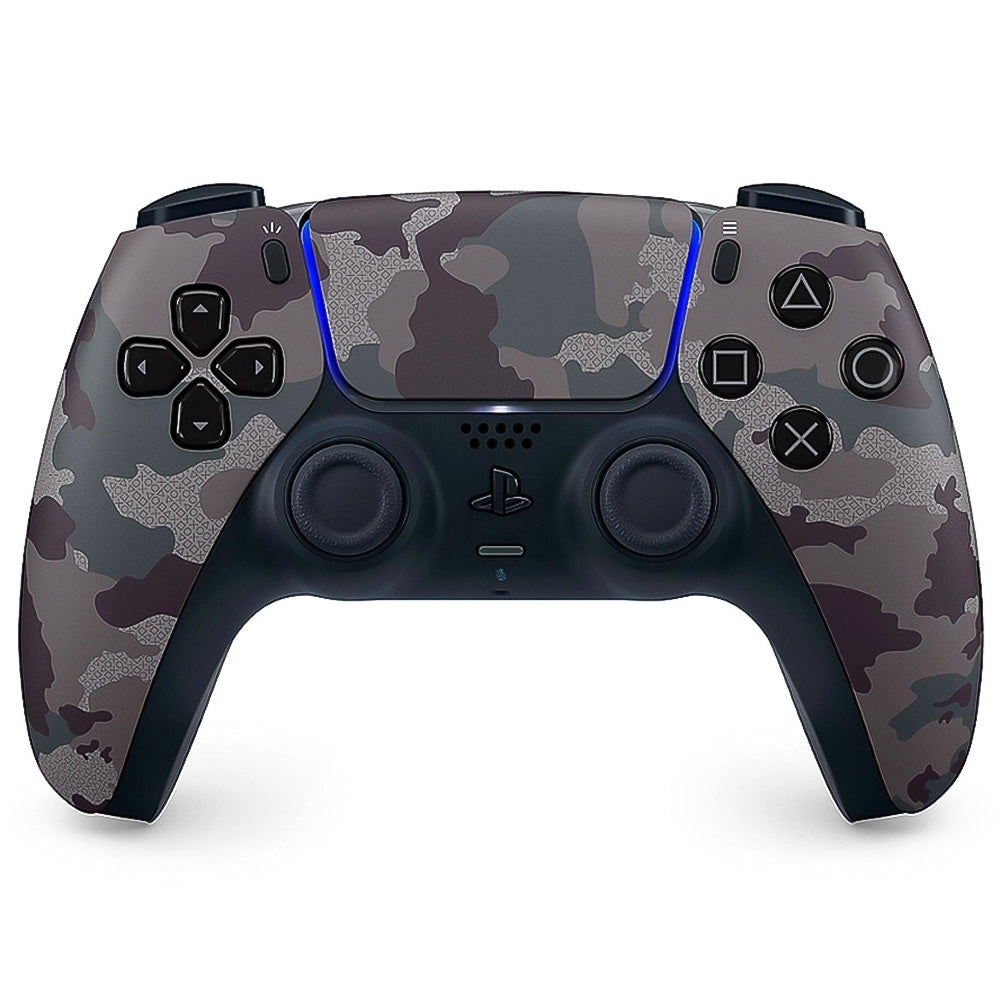 Controle Sony DualSense PS5, Play Station 5 Sem Fio, Gray Camuflado - 1000030620