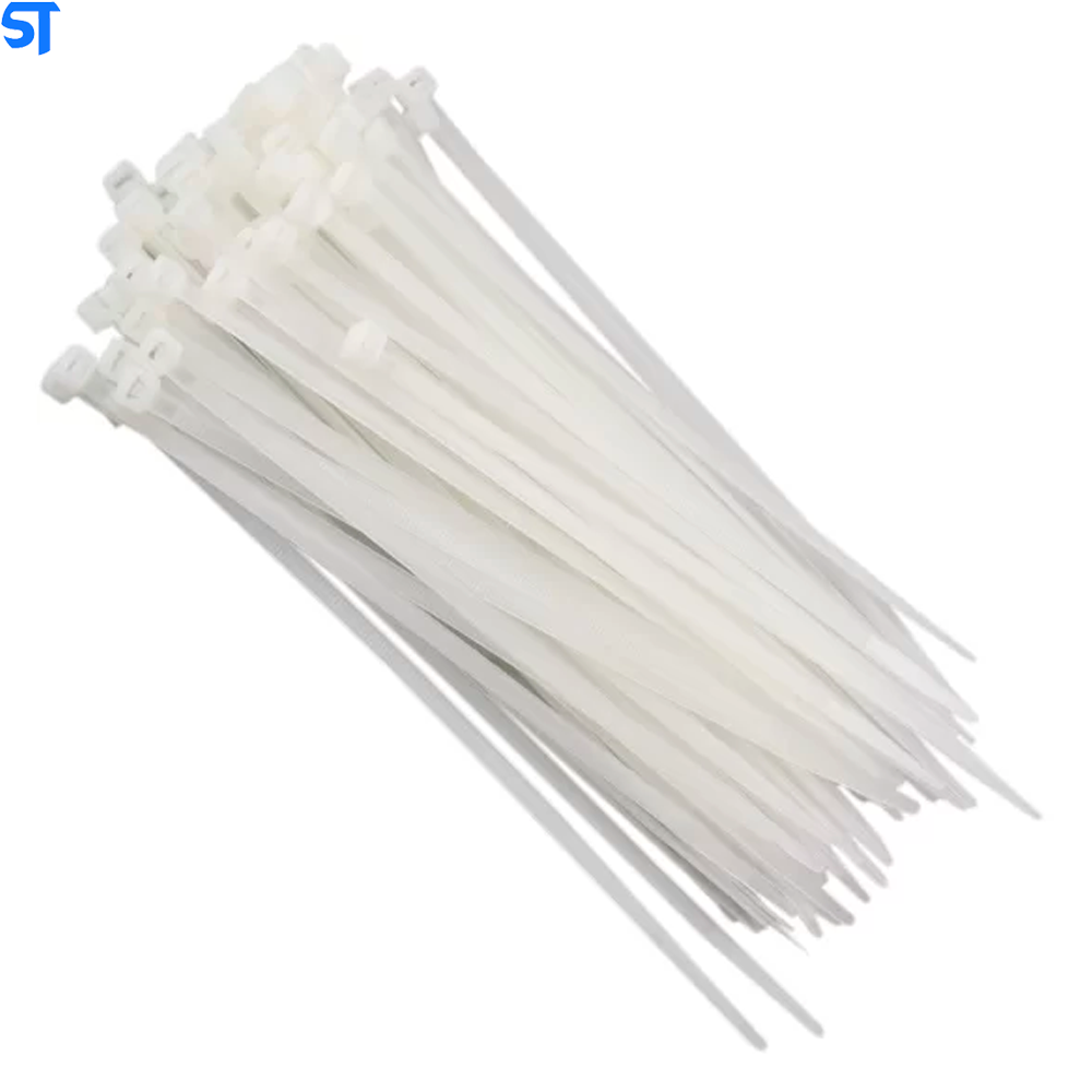 Abraçadeira Enforca Gato de Nylon 3,6X150mm 100PCS - Branca