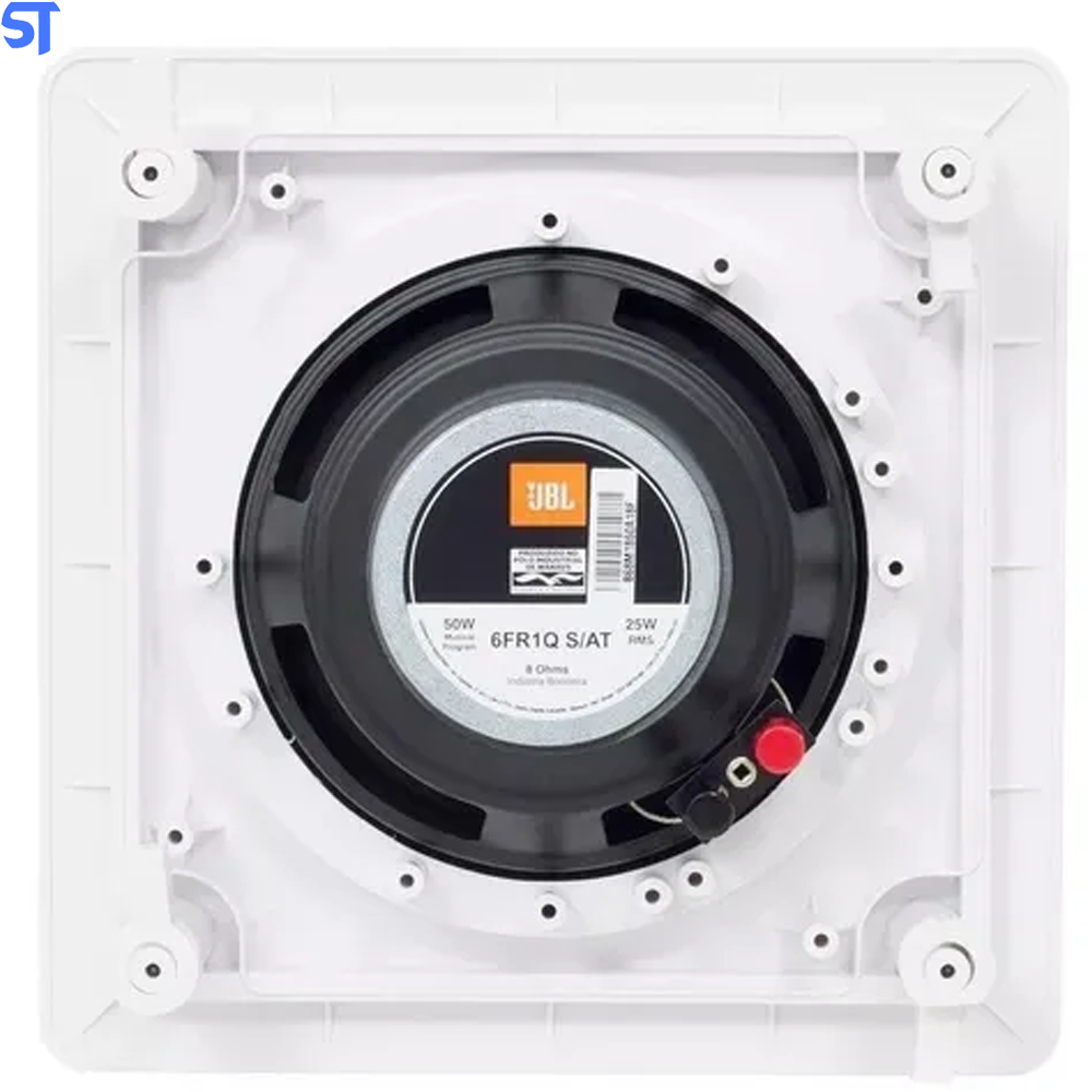 Arandela Som Ambiente JBL Selenium Quadrada Branca 6FR1Q