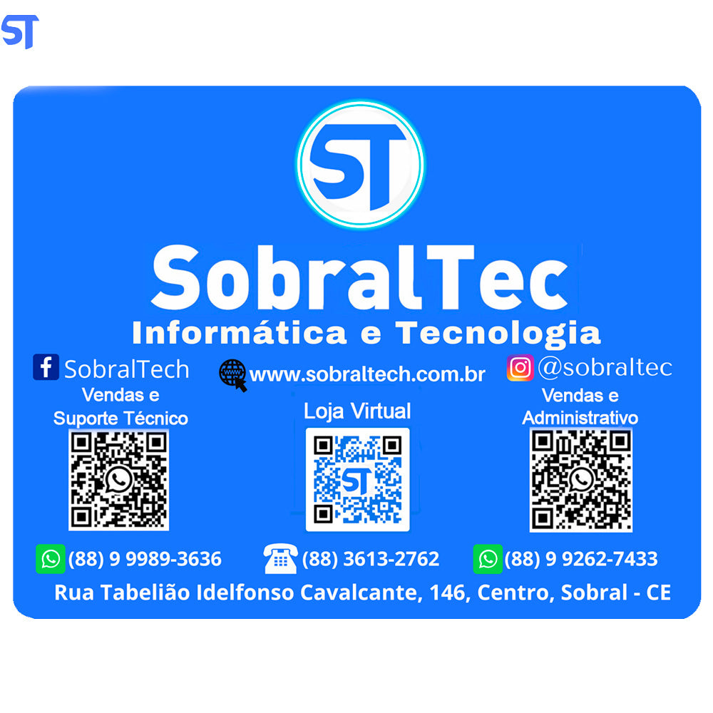 Computador Core i3-2130-HD SSD 128GB -Memória Ram 4GB- Com MousePad- Windows 10