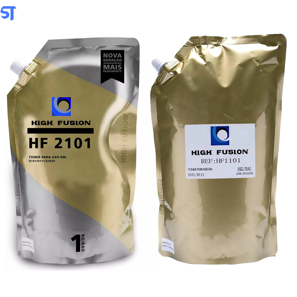 Refil Pó Para Recarga de Toner Samsung High Fusion HF 2101 Para Samsung