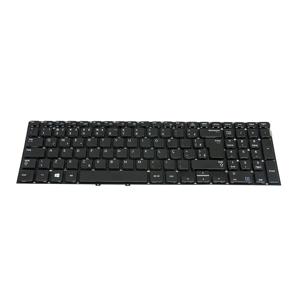 Teclado Notebook Samsung Np Series Np270e5g-Xd1br Preto Sem Moldura