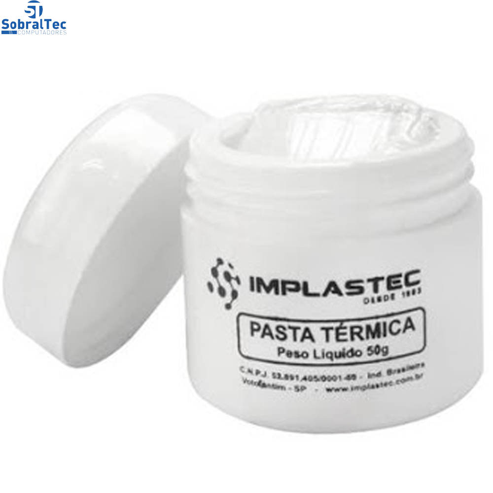 Pasta Térmica Implastec Para Processador 50G IMPLASTEC