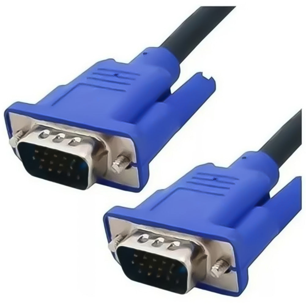 Cabo VGA Macho x VGA Macho 1.5 Metros Full HD 10.Gbps Kapbom - KAP-VGA-1.5M
