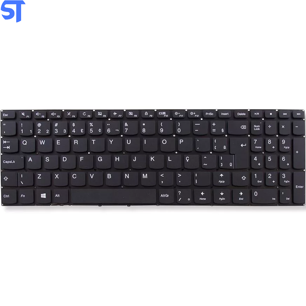 Teclado para Notebook Lenovo Ideapad 310-15isk | Preto Abnt2 (80Uh0000Br) Sn20K82487