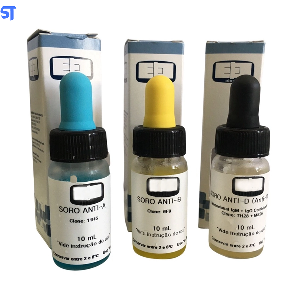 Kit Para Tipagem Sanguínea