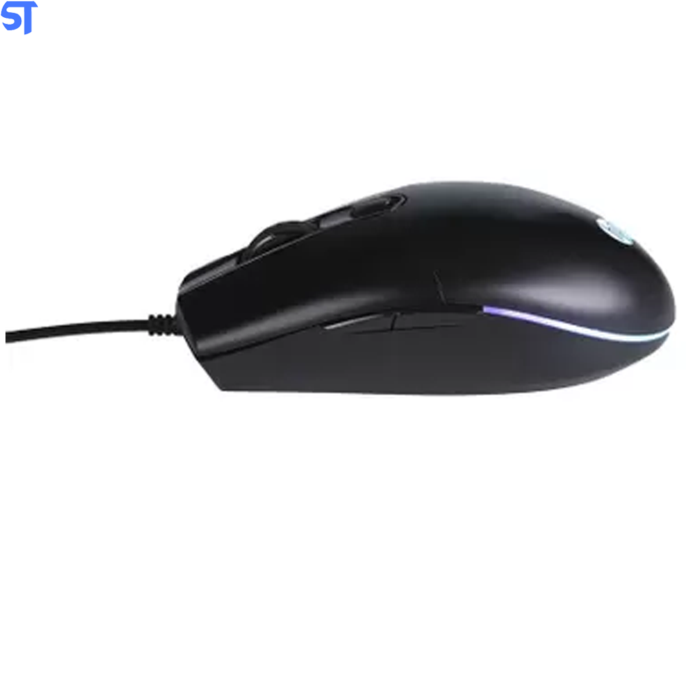 Mouse Gamer USB M260 6400DPI RGB HP -  Preto