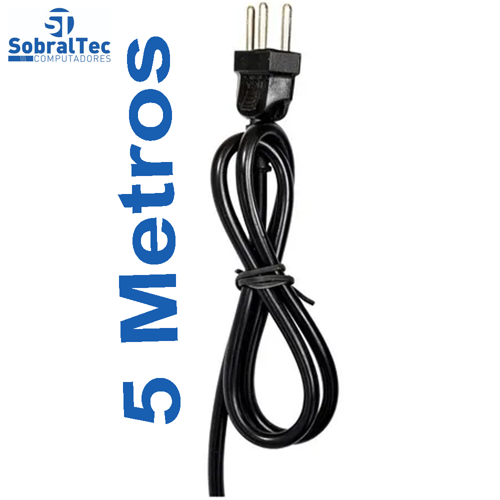 Protetor Eletrico Super Premium 6 Tomadas 5 Metros Emplac