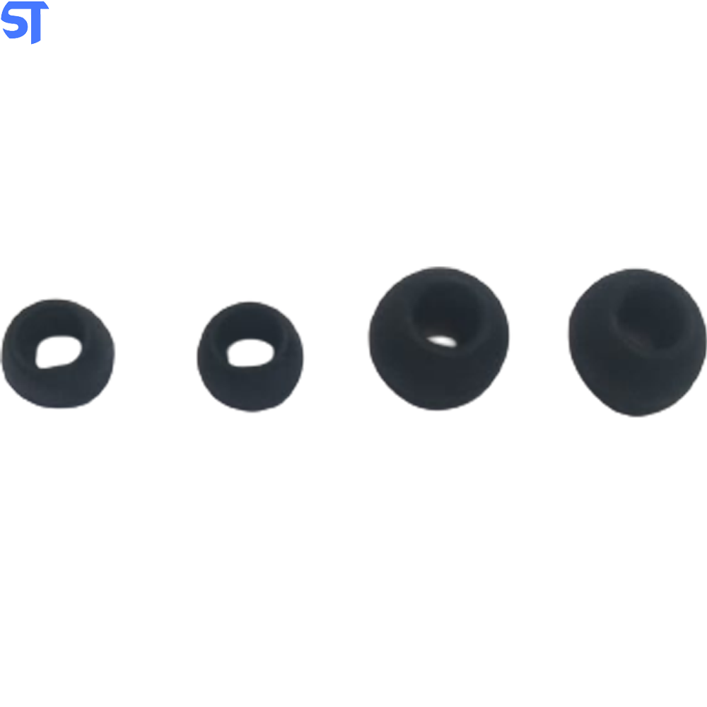 Fone De Ouvido Stereo Lelong Preto Com Borrachinhas Extras - LE-0233