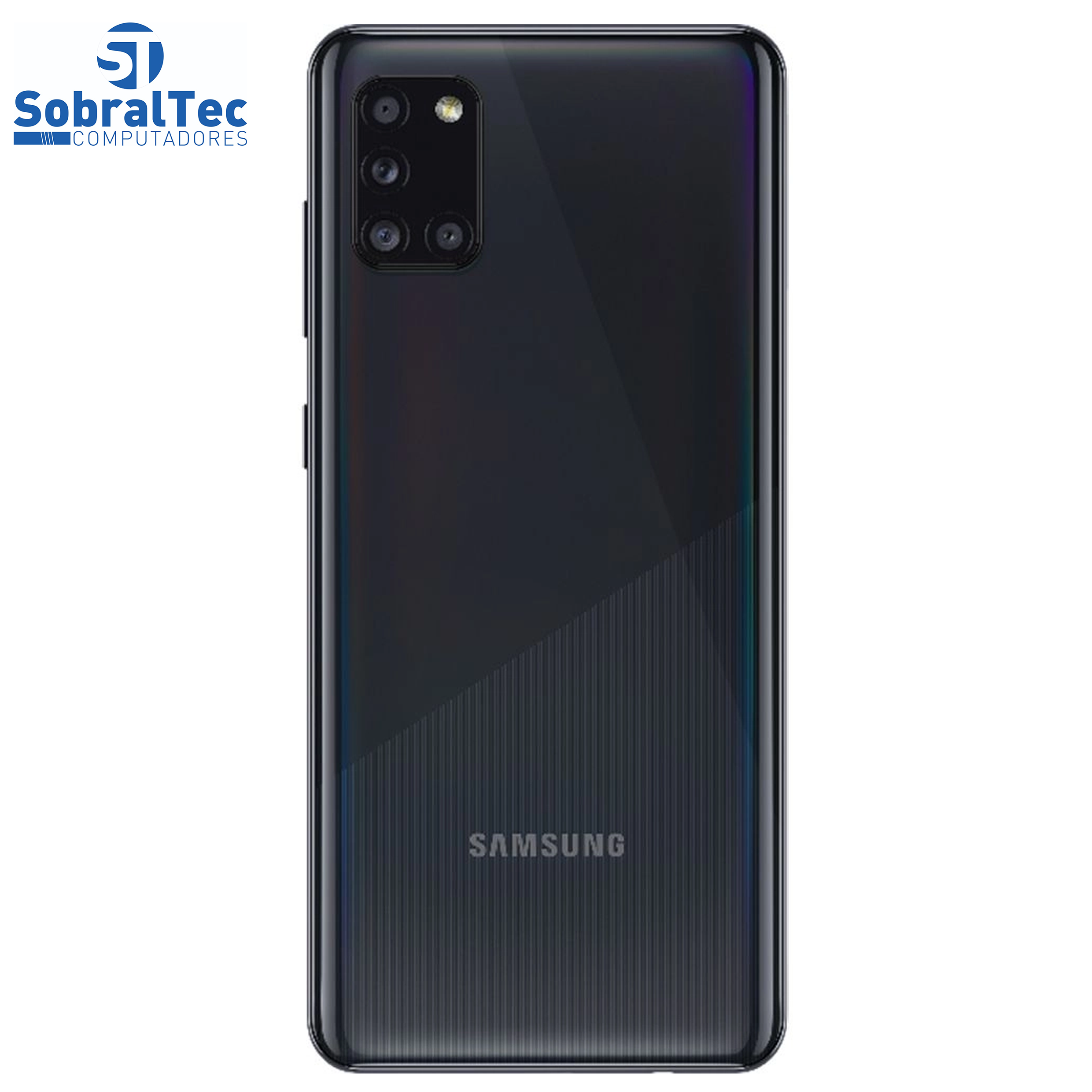 Smartphone Samsung Galaxy A31 128GB Preto 4G - Octa-Core 4GB RAM Tela 6,4” Câm.Quádrupla + Selfie