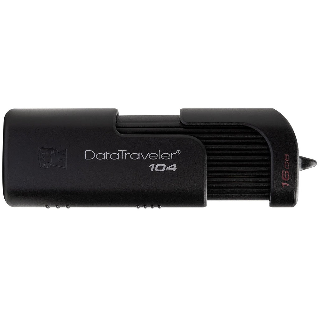 Pendrive Kingston 16gb Dt104 Usb 2.0 Preto Datatraveler Giga