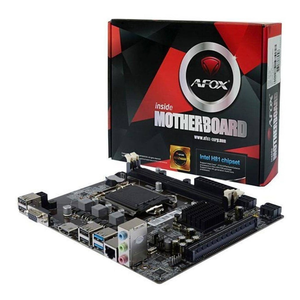 Placa Mãe Micro Atx Lga 1150 Ddr3 Afox IH81-Ma Intel