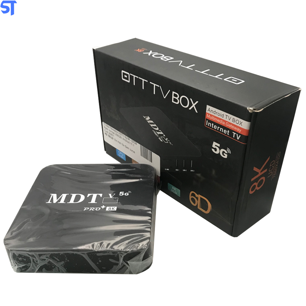Tv Box Receptor HDTV 5g 8K- 32GB Ram- Armaz 256GB- Android 11.1