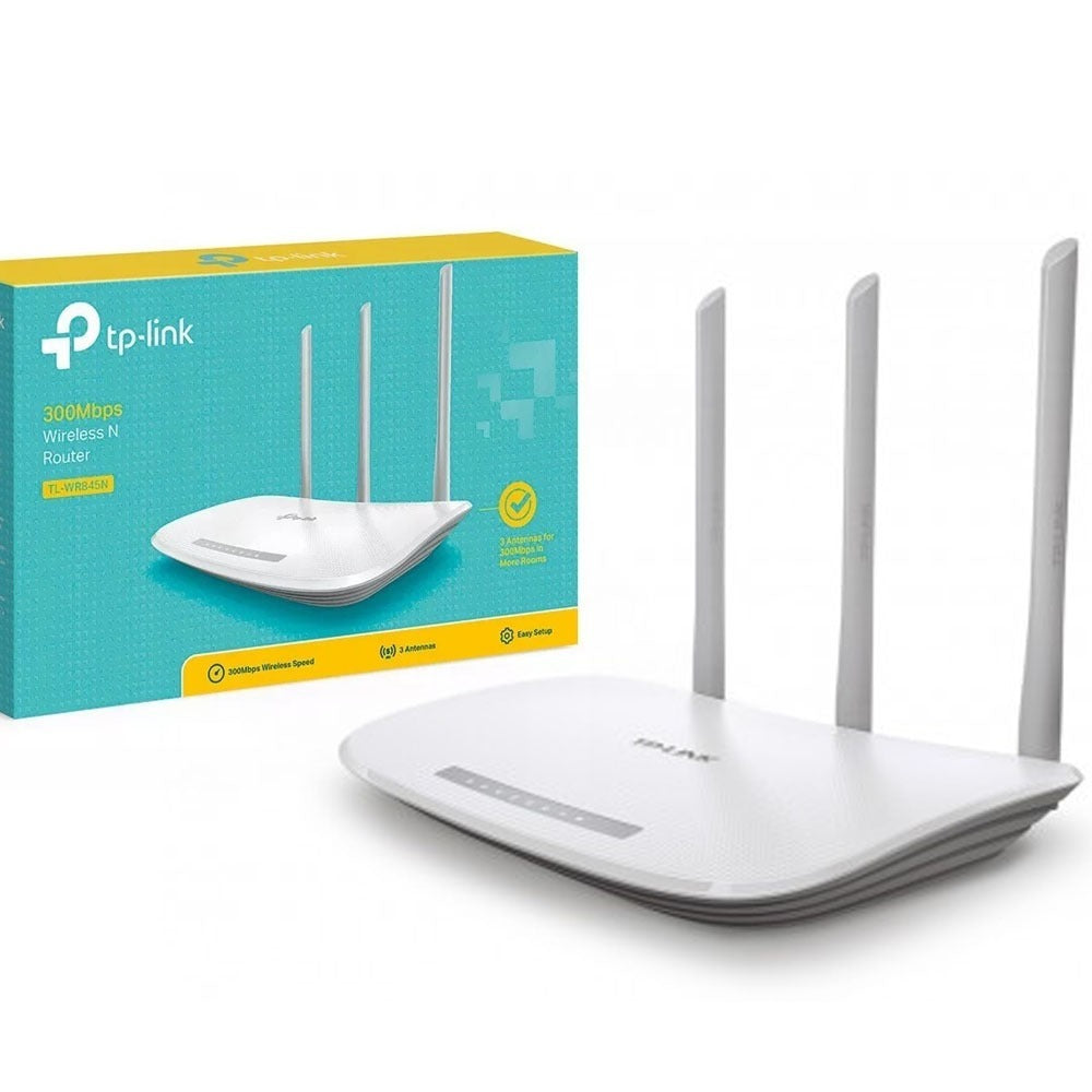 Roteador Wireless TP-Link Router TL-WR845N 300MBPS Wifi 3 Antenas