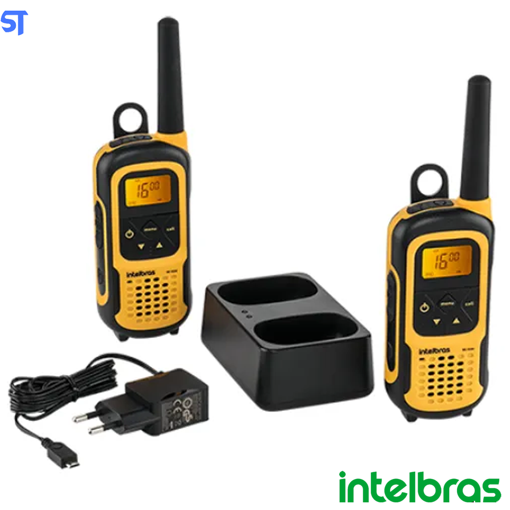Rádio Comunicador Walkie Talkie Intelbras RC4102 - 26 Canais