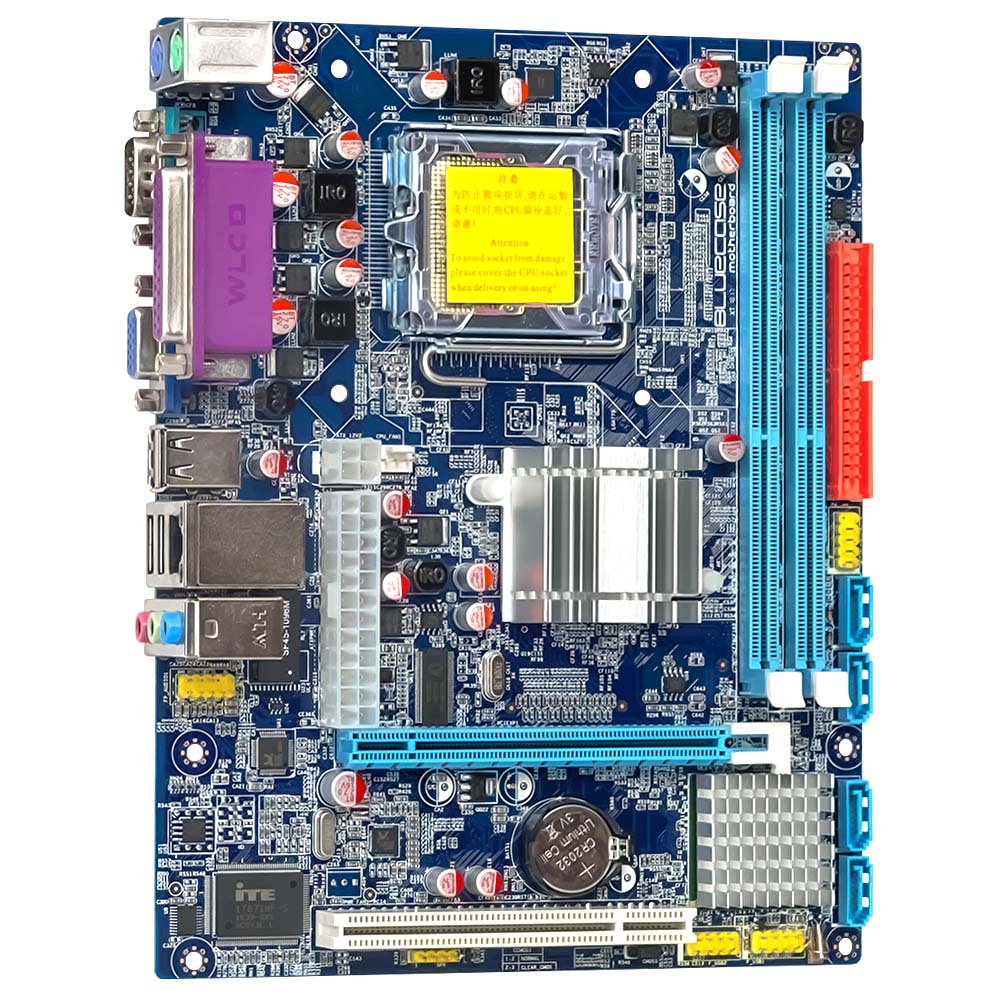 Placa Mãe Lga 775 Ddr3-1333 Bmbg41-V G41-Bluecase
