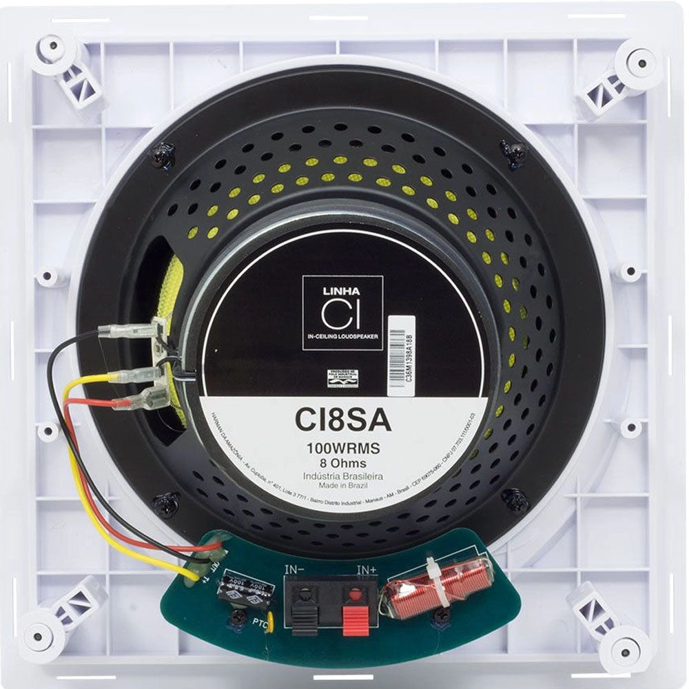 Caixa Acústica de Embutir Angulada JBL CI8SA com Cone De Kevlar