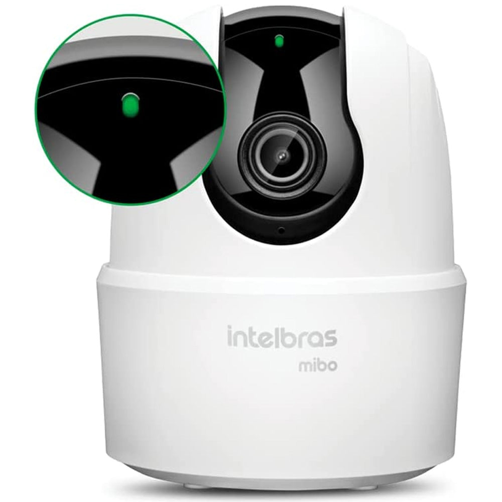 Câmera Inteligente Interna Wi-Fi Full HD iME360 C Branco Intelbras
