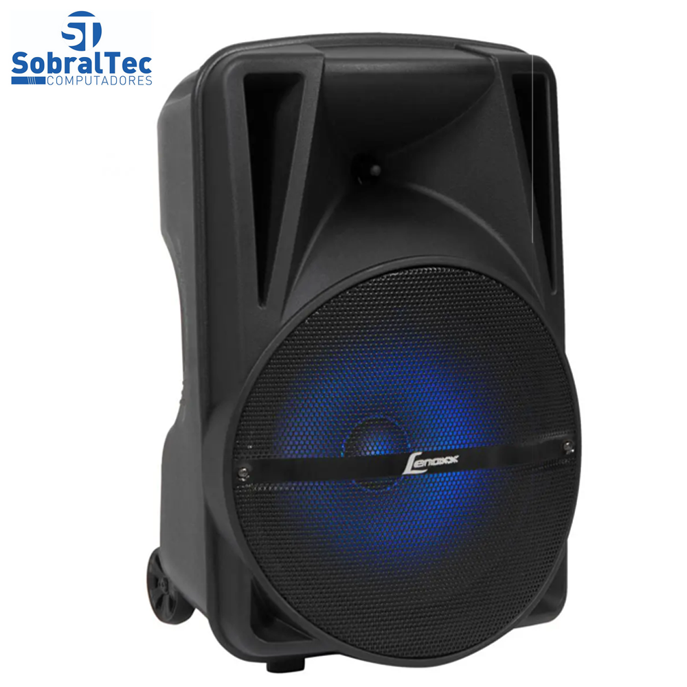 Caixa de Som Bluetooth Lenoxx CA 340 - Amplificada 300W USB