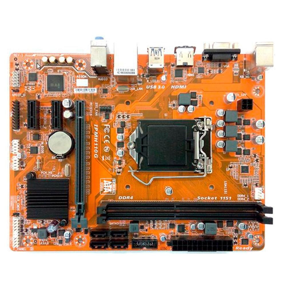 Placa Mãe Lga 1151 Ddr3 Pcware Ipmh110g Proc 6ª 7ª Geração