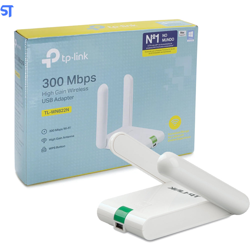 Adaptador Wireless TP Link N 300Mbps TL WN822N