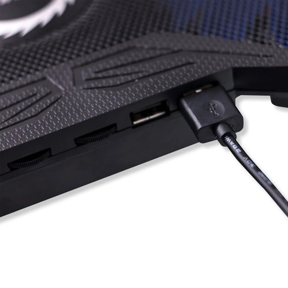 Base Para Notebook Refrigerada Cool Cold Regulável 2 Coolers 1200Rpm 2 Usb