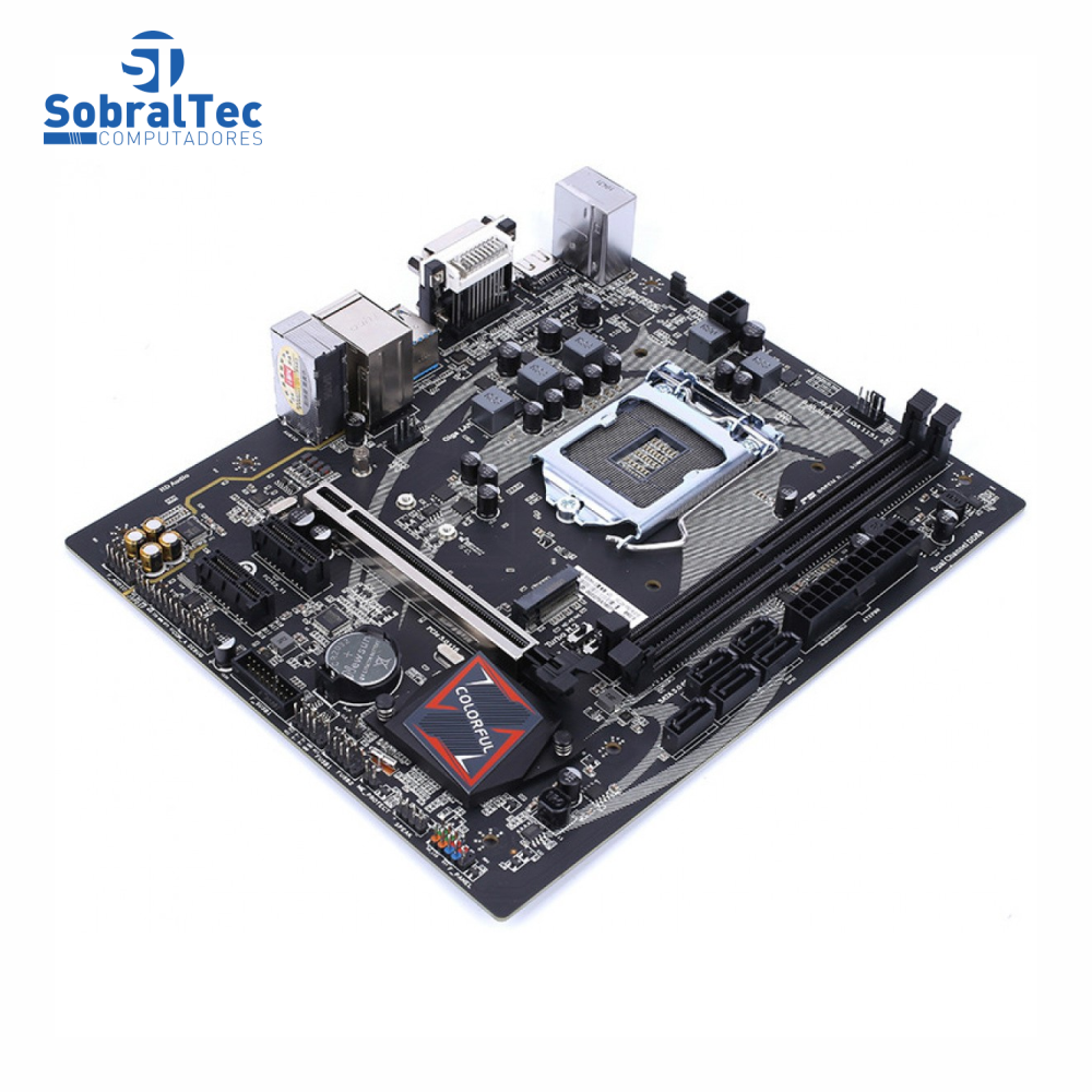 Placa Mãe Colorful BATTLE-AX B365M-D V20 B365 LGA 1151 9ª Ger. mATX DDR4 110510204301