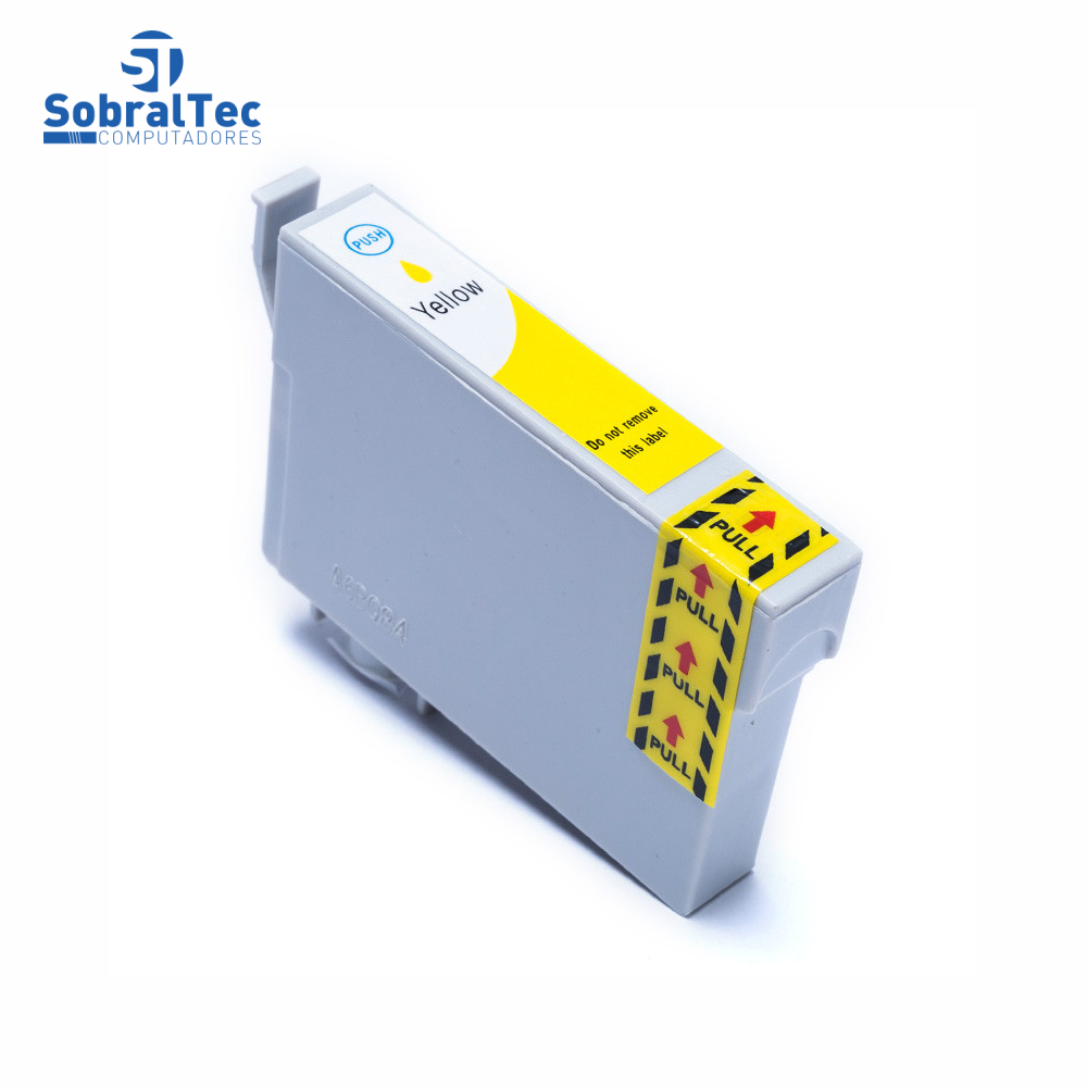 Cartucho De Tinta Epson 296 Amarelo 250 Paginas T296420 BR