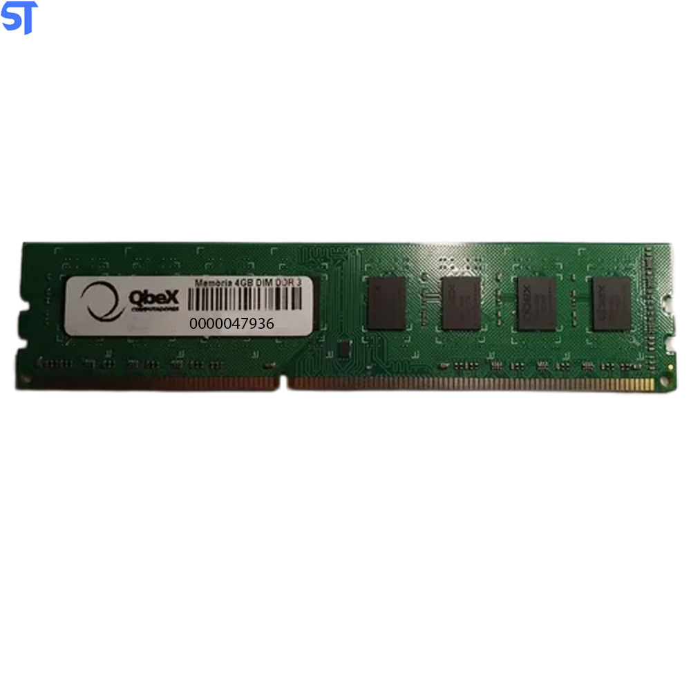 Memória Desktop 4 Gb Ddr3 Qbex 1333Mhz