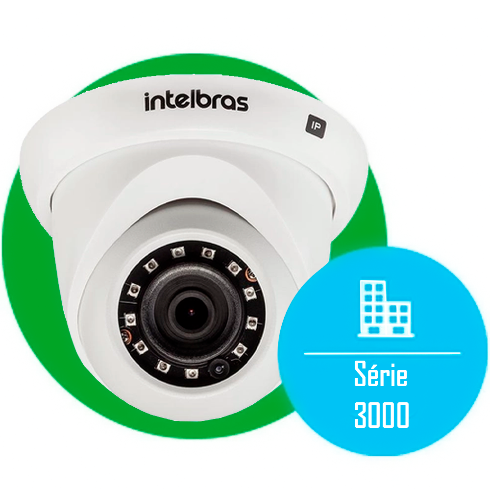 Camera de Segurança Intelbras IP VIP 3230 Dome IP FULL HD