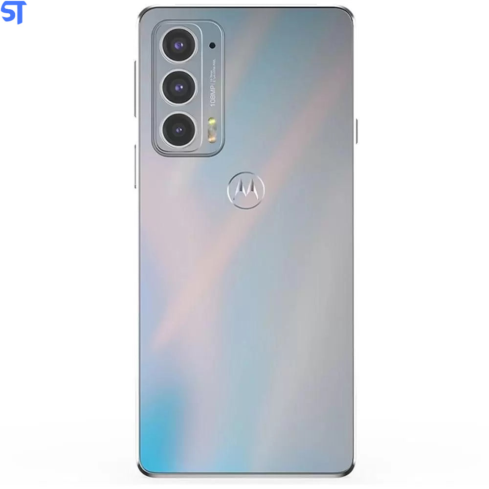 Smartphone Motorola Edge 20 128GB 5G Wi-Fi Tela 6,7'' Dual Chip 8GB RAM Câmera Tripla + Selfie 32MP - Branco