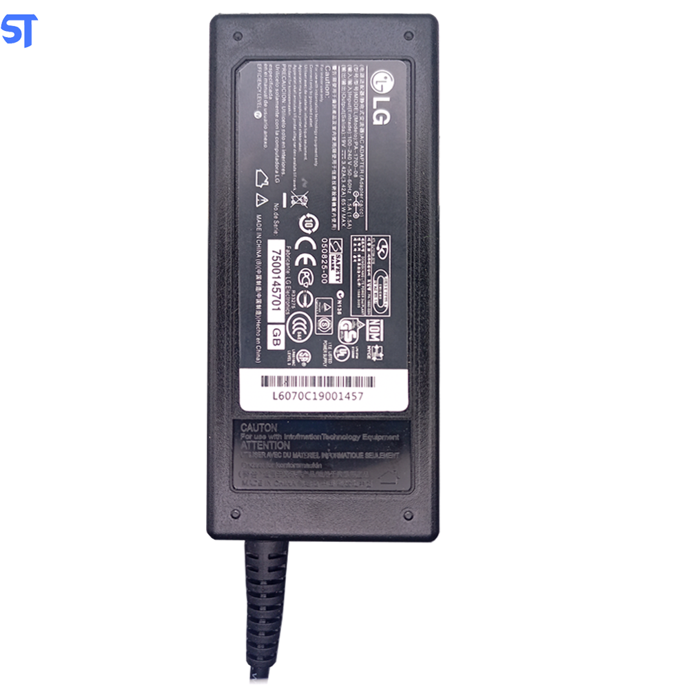 Fonte Notebook LG 19v 3,42a 65w Pa-1121-02h Ppp016L (5.5 x 2.5)