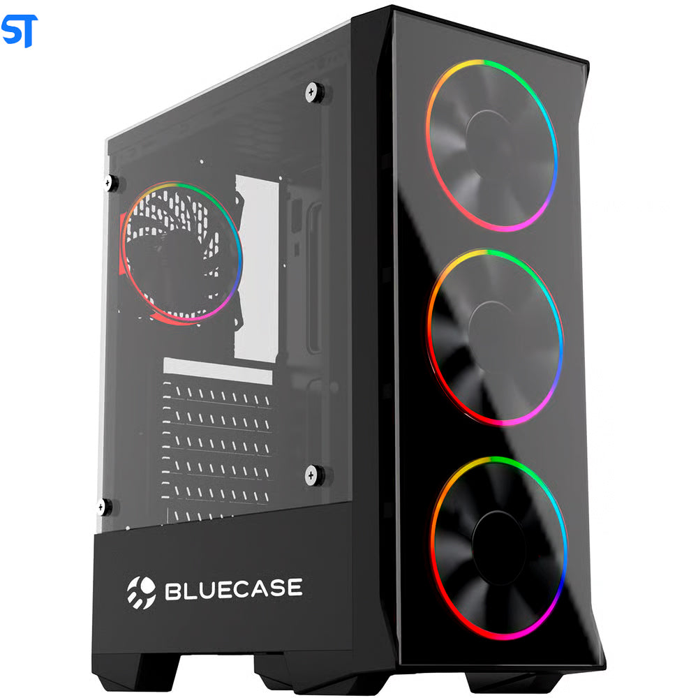 Gabinete Gamer BG-036 Preto Bluecase Sem Fonte / Usb 3.0