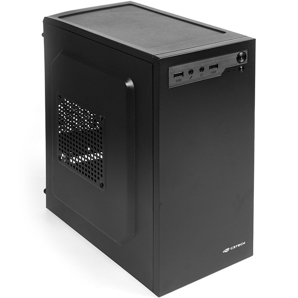 Gabinete Micro ATX MT-27BK com Fonte 200W C3Tech