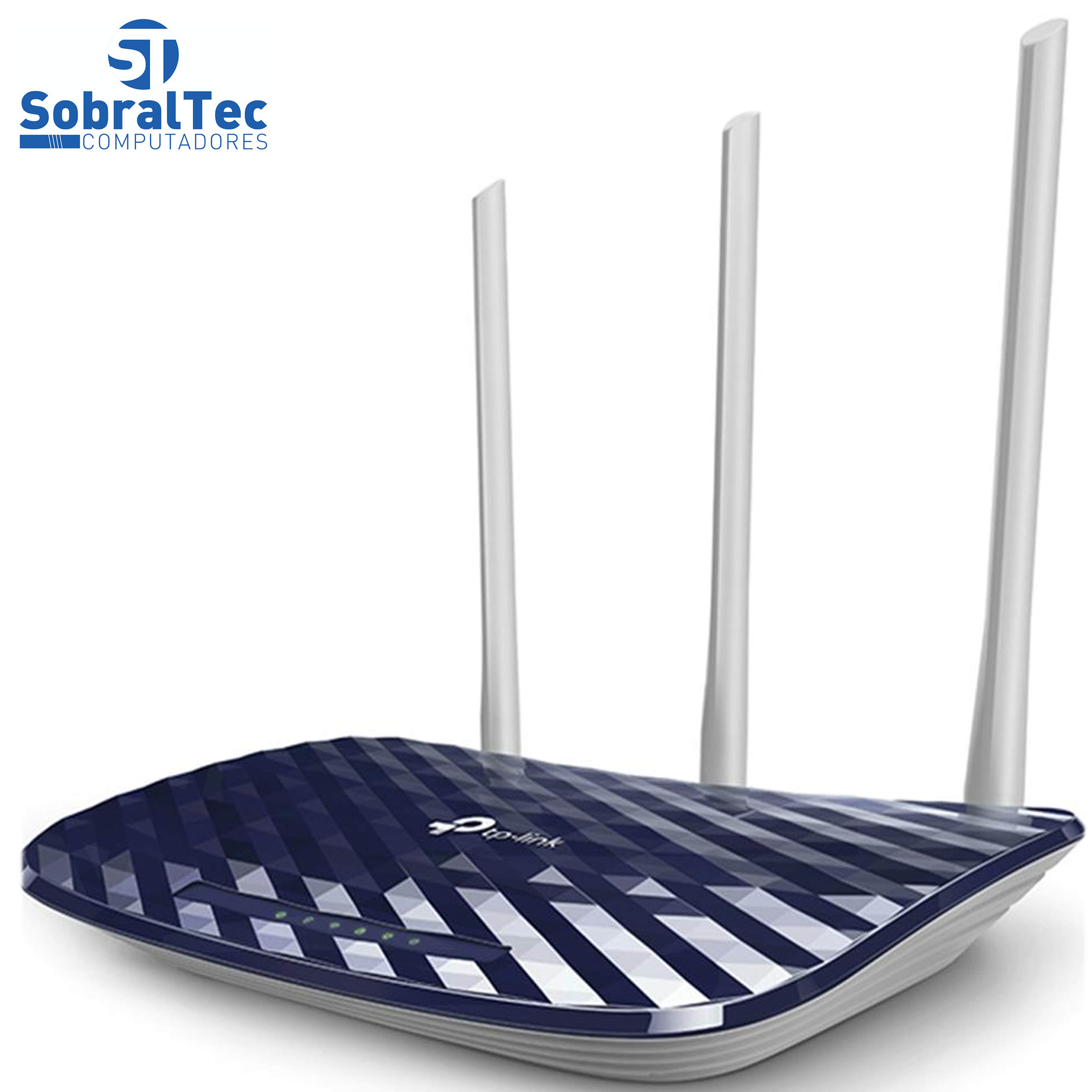 Roteador TP-Link Archer C20- Preset, Dual Band AC750Mbps, 3 Antenas - C20- Exclusivo Para Provedores -@gile4ISP