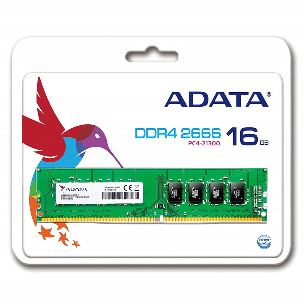 Memoria Ram Desktop Ddr4 16GB 2666MHZ Adata AD4U2666716G19-SGN