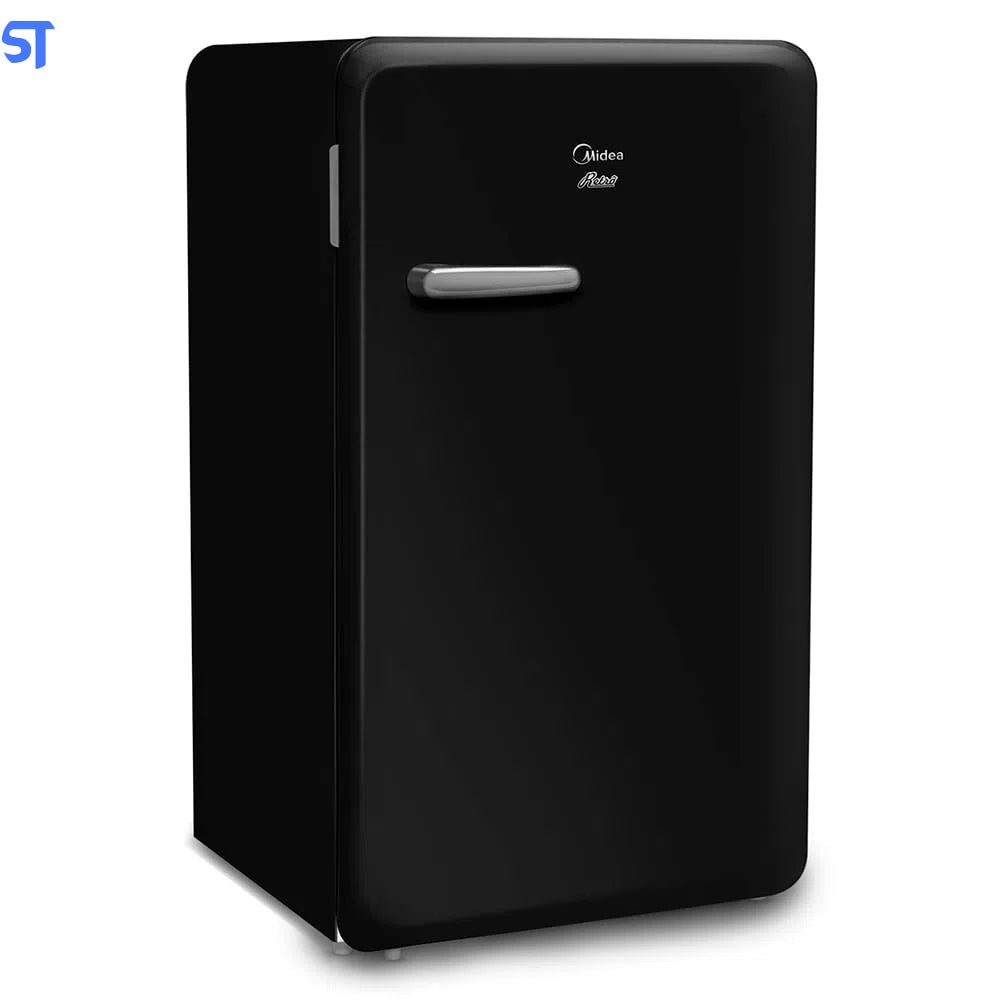 Frigobar Retrô Onix Midea MRV10P2 Preta 95L 220V