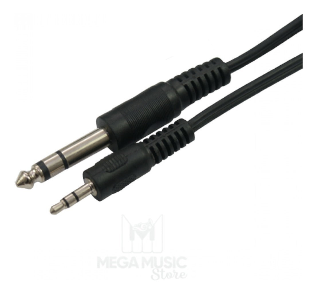 Cabo de Audio P2 x P10 Ecooda 1.5m EX1715