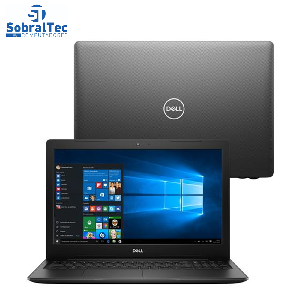 Notebook Dell Core i3-8145U 4GB 1TB Tela 15.6” Windows 10 Inspiron 15 3583-A35P