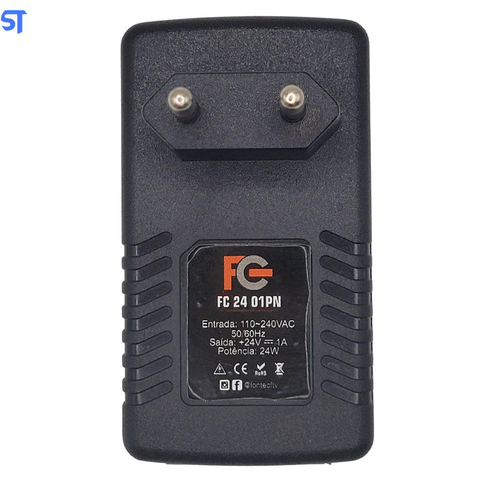 Fonte Poe Chaveada 24V 01Am