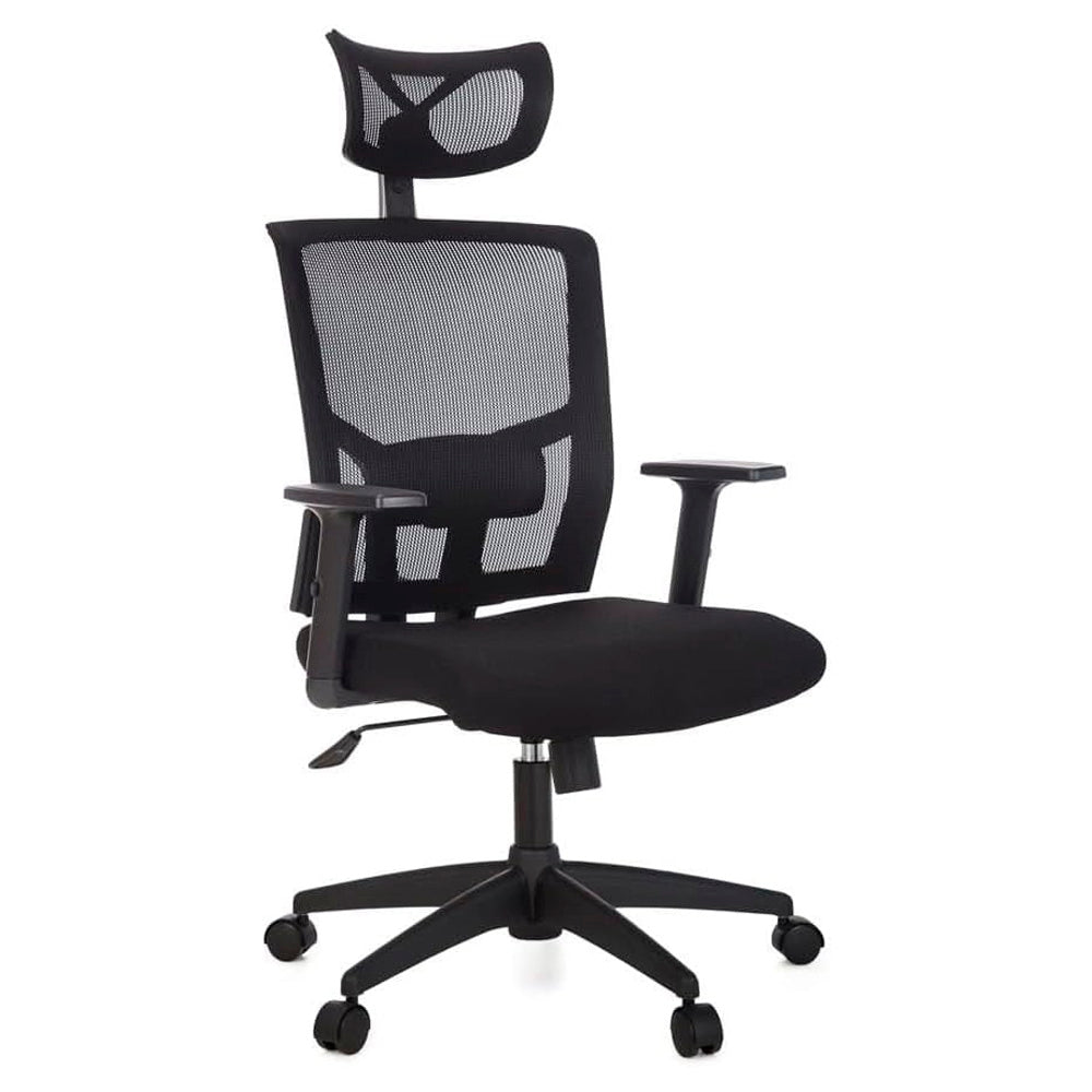 Cadeira Para Escritório Presidente Giratória Ergonômica ANM312 P