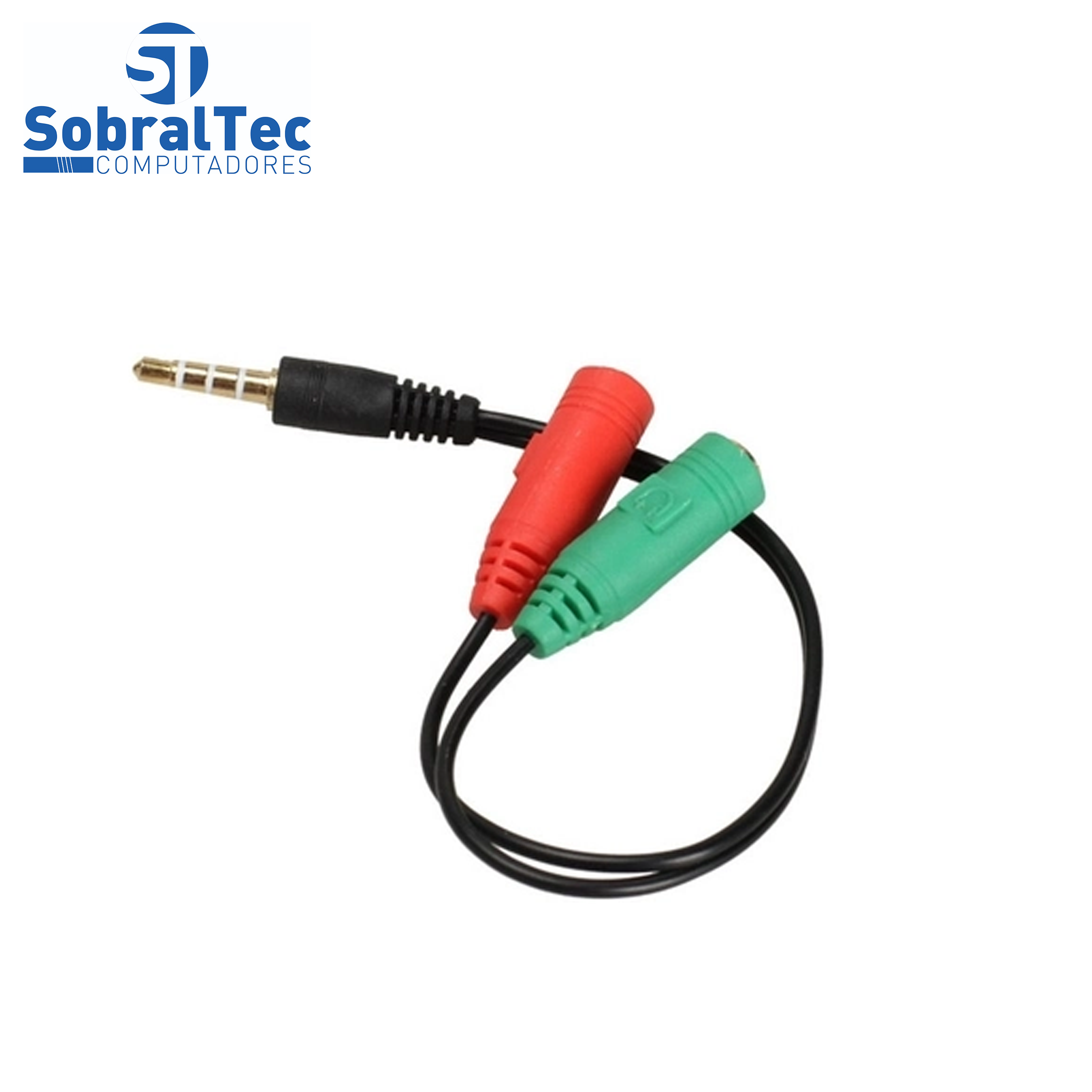 Cabo P2/P3 Para Fone e Microfone Ecoda Ex-2847