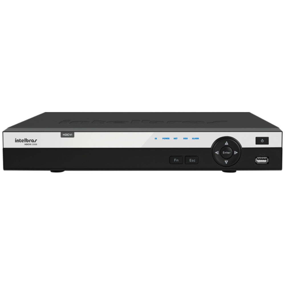 Dvr Intelbras Gravador Digital de Vídeo 3008 -08CH -USADO SEM A CAIXA