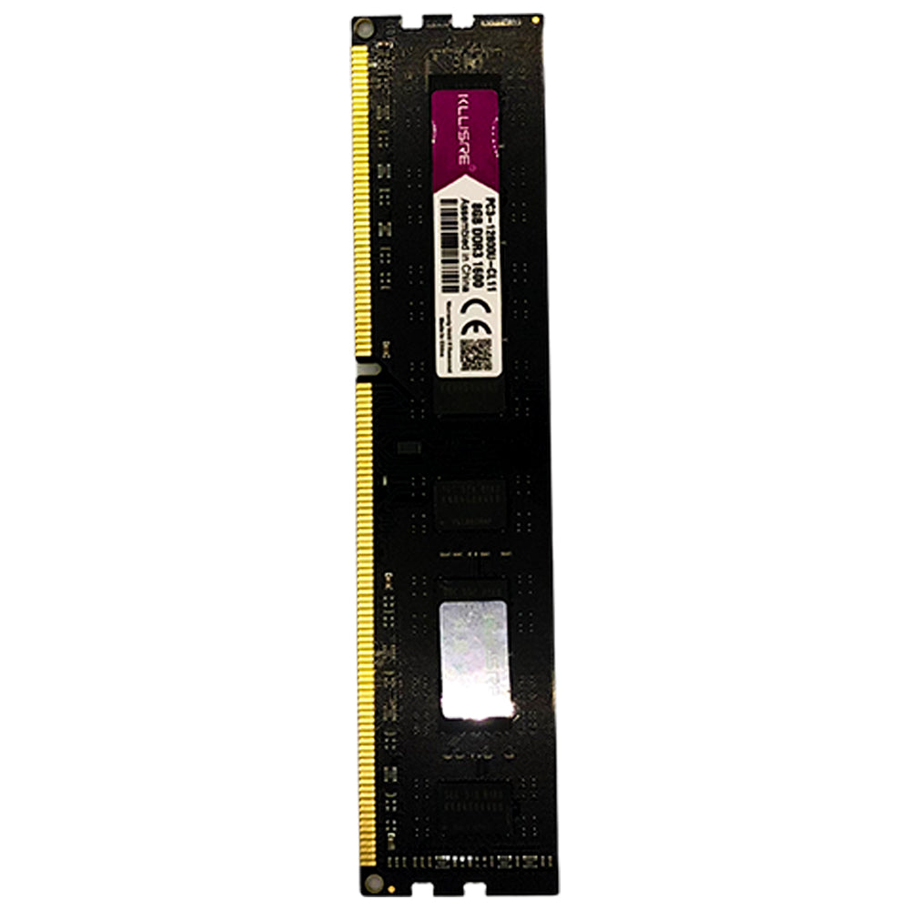 Memória RAM Desktop DDR3 8GB 1600hz Kllisre PC3-12800U-CL11