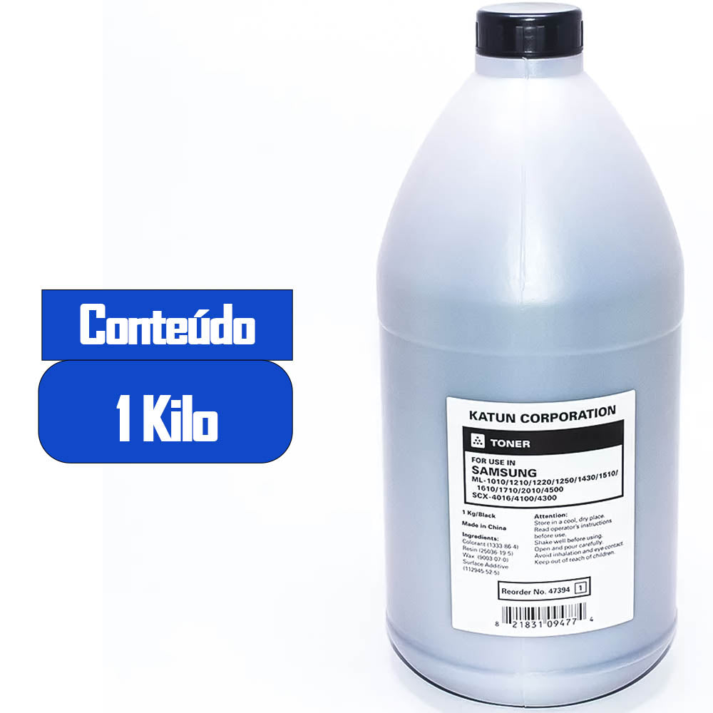 Refil Toner Katun Para Samsung ML 1010/1210/1220/1250/1430/1510/1610/1710/2010/4500 SCX-4016/4100/4300- 1 Kilo
