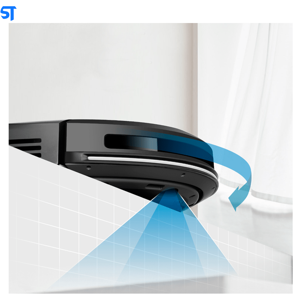 Aspirador de Pó Robô WAP ROBOT WSMART Bivolt Automático Autorrecarga -Varre Aspira Passa Pano- Agenda horário de Limpeza