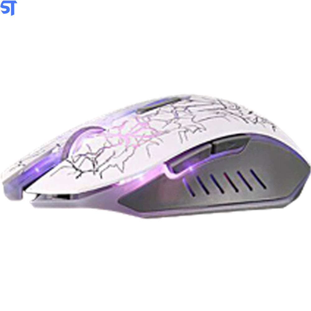 Kit Gamer Teclado, Mouse e Mousepad Kuiyn T6 - Branco